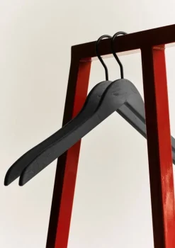 HAY Loop Stand Hall klädhängare, rödbrun