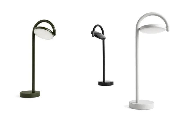 HAY Marselis bordslampa, askgrå