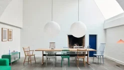 HAY Matin 500 golvlampa, persika