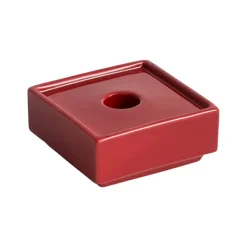 HAY Mattone ljusstake, liten, röd