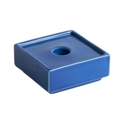 HAY Mattone ljusstake, liten, blå