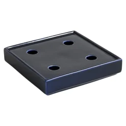 HAY Mattone ljusstake, stor, mörkblå