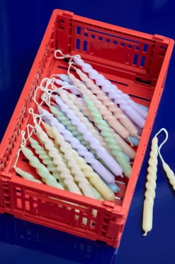 HAY Mini Swirl ljus, 10 st, lila