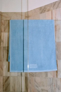 HAY Mono badlakan, 70 x 140 cm, himmelsblå