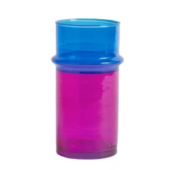 HAY Moroccan vas, S, rosa - blå