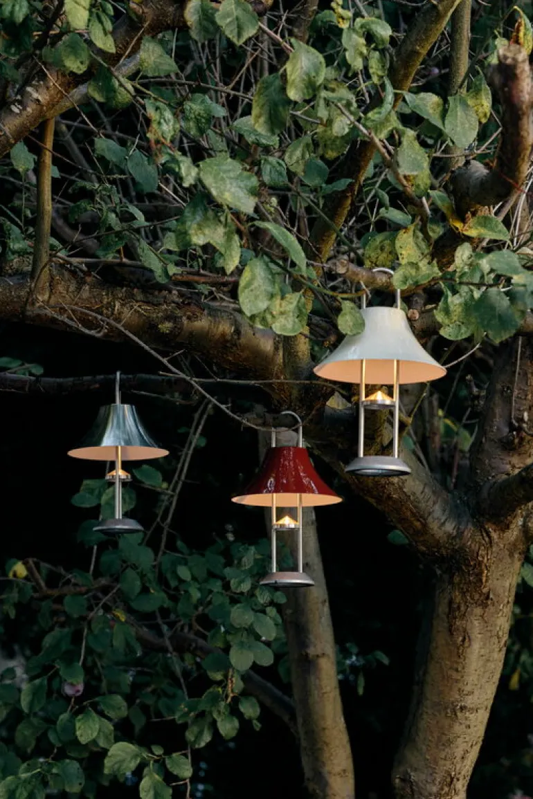 HAY Mousqueton bärbar bordslampa, ostronvit