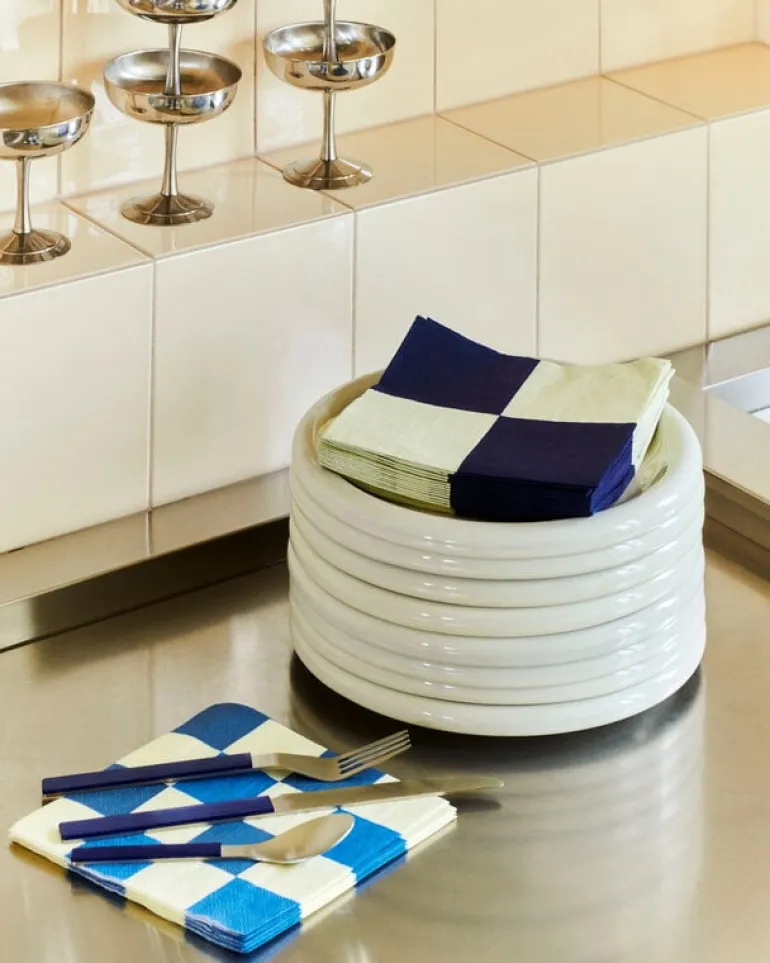 HAY MVS bestick, set om 4, mörkblå