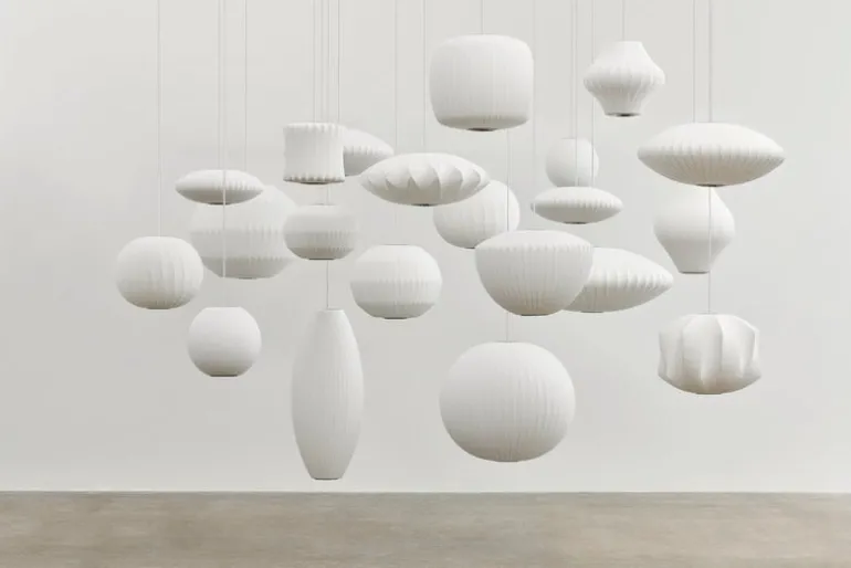 HAY Nelson Angled Sphere Bubble pendellampa, L