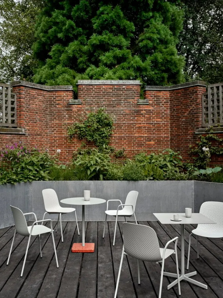 HAY Neu bord fyrkantigt, ljusgrå