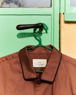 HAY Outline pyjamas, långärmad, mjölkchoklad