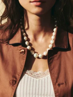 HAY Outline pyjamas, långärmad, mjölkchoklad