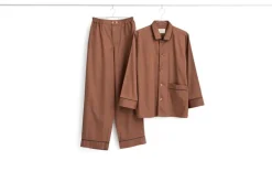 HAY Outline pyjamas, långärmad, mjölkchoklad