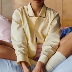 HAY Outline pyjamasshorts, ljusrosa