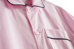 HAY Outline pyjamaströja, kortärmad, ljusrosa