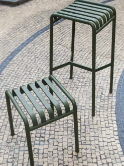 HAY Palissade barstol, oliv