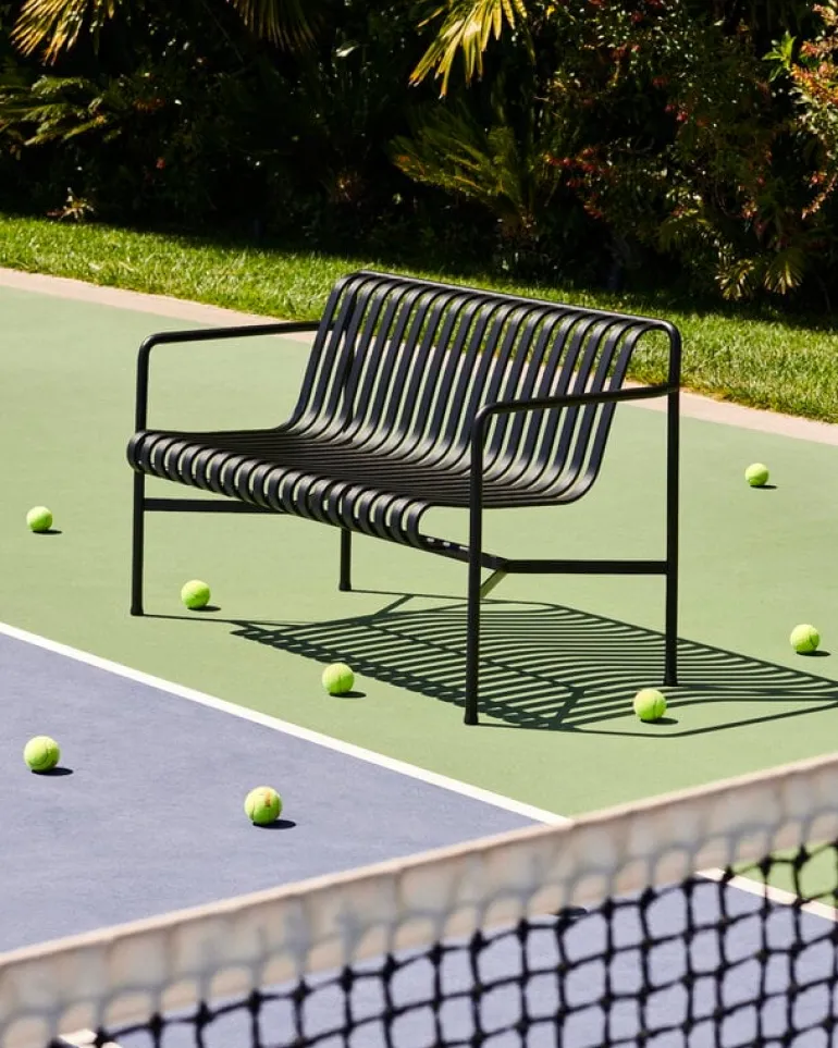 HAY Palissade bänk, antracit