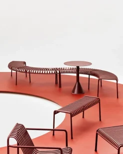 HAY Palissade bänk, iron red