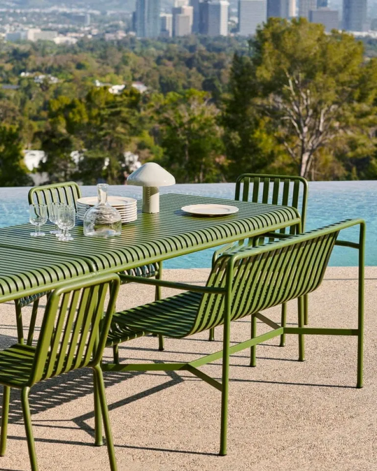 HAY Palissade bänk, oliv