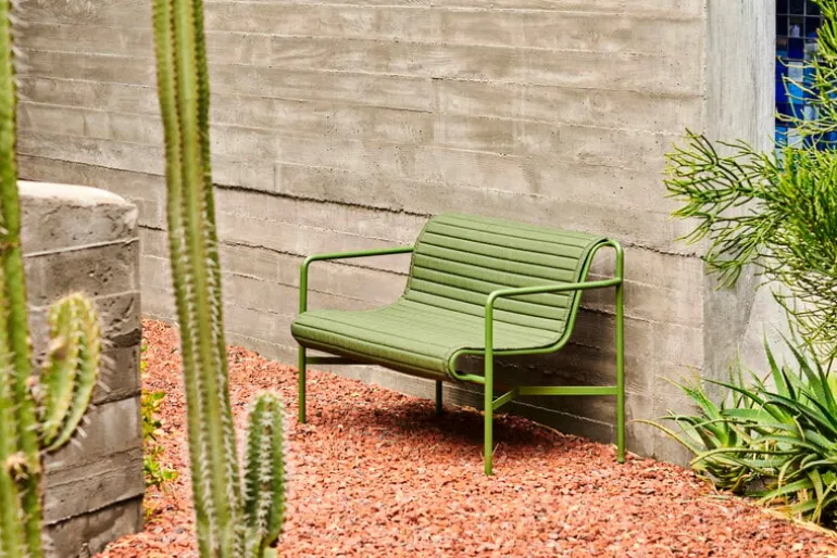 HAY Palissade bänk, oliv