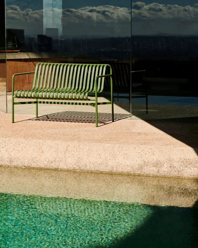 HAY Palissade bänk, oliv