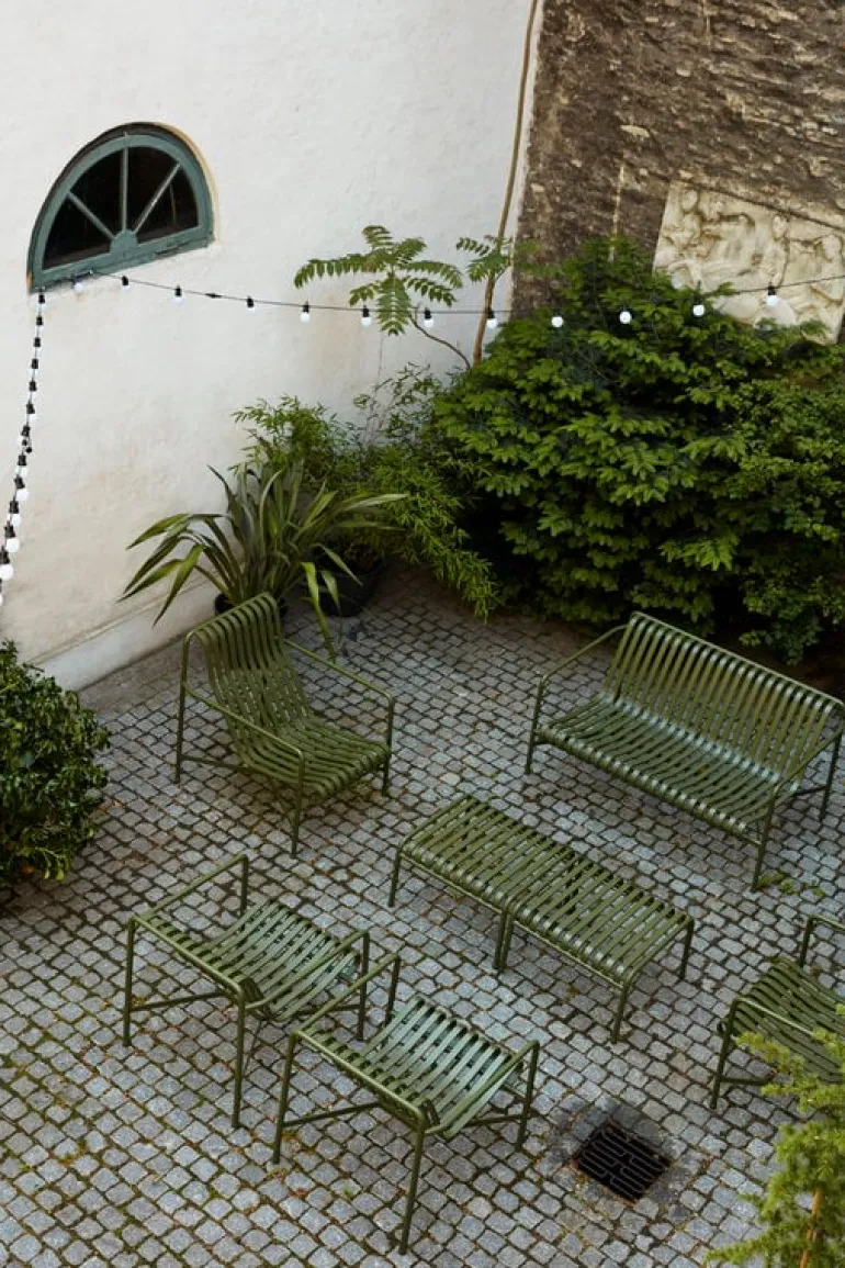 HAY Palissade bänk, oliv