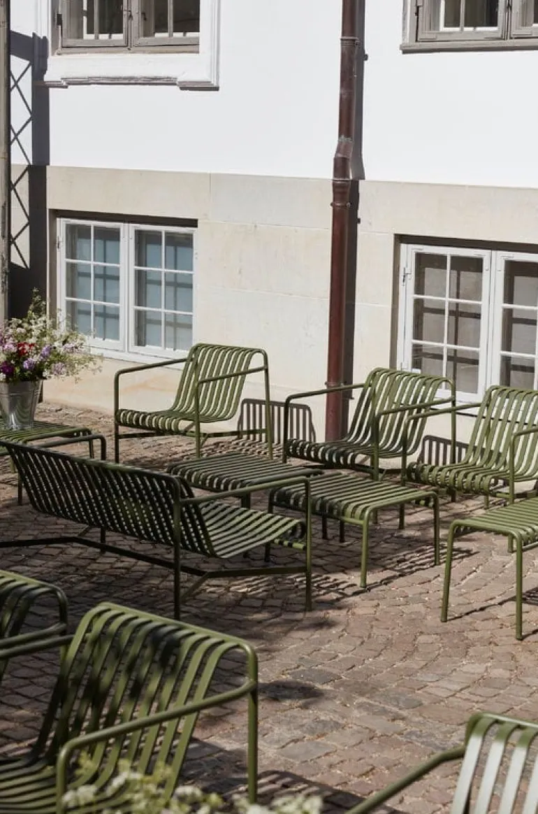 HAY Palissade bänk, oliv