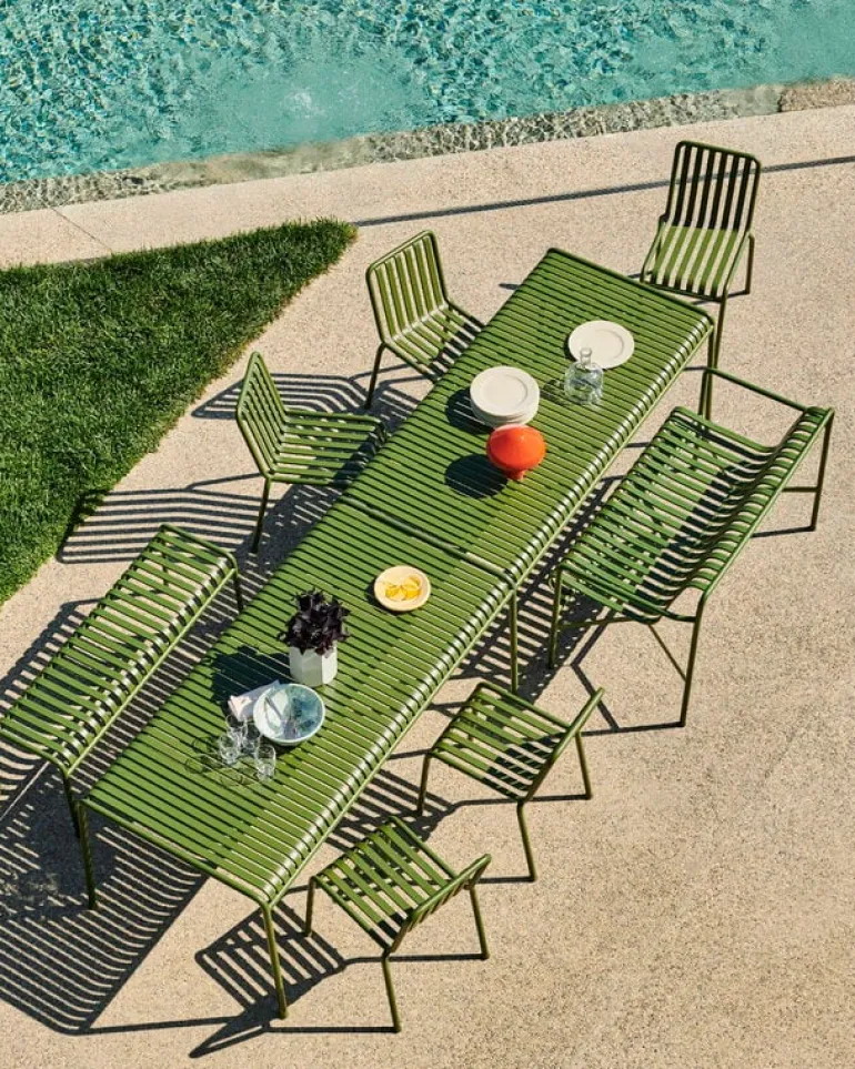 HAY Palissade bänk, oliv