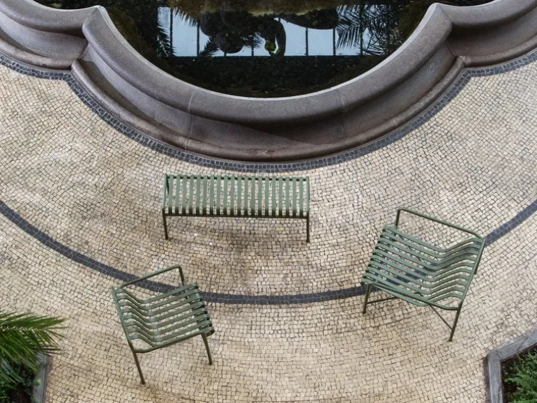 HAY Palissade bänk, oliv