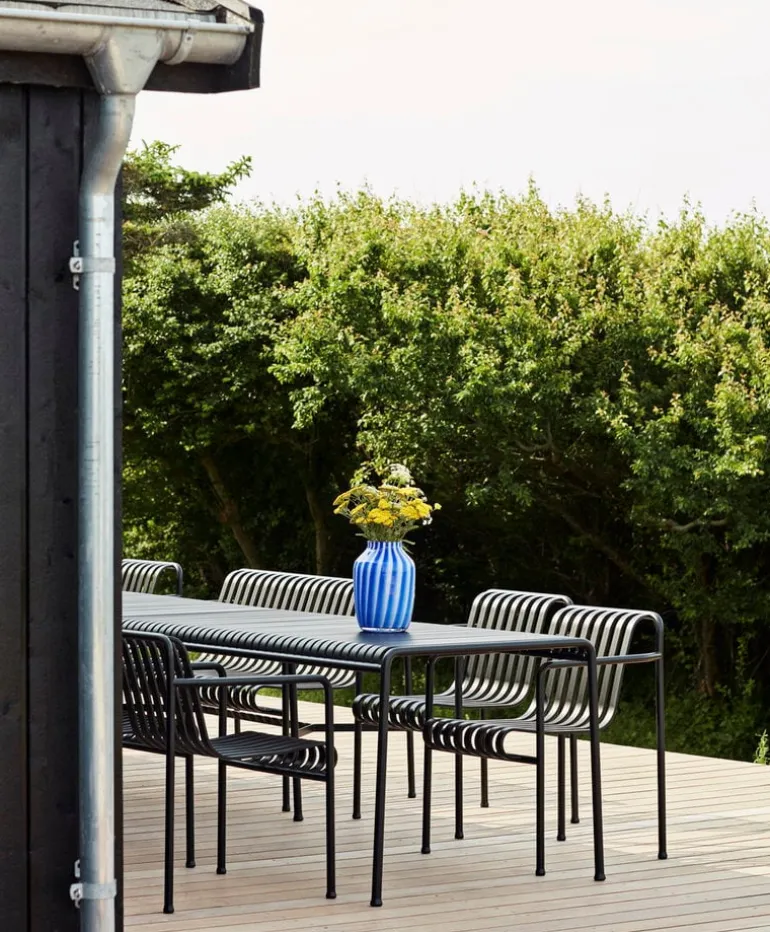 HAY Palissade bord, 170 x 90 cm, antracit