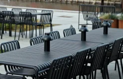 HAY Palissade bord, 170 x 90 cm, antracit