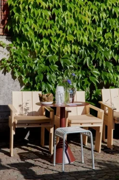 HAY Palissade Cone bord, 70 cm, iron red