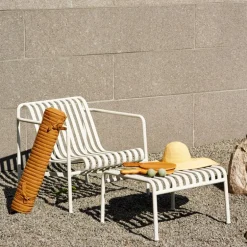 HAY Palissade fotpall, ljusgrå