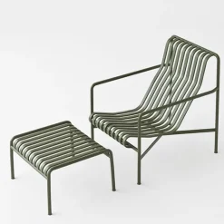 HAY Palissade fåtölj, hög, antracit