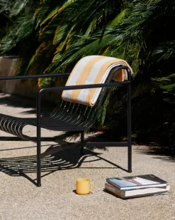 HAY Palissade fåtölj, låg, antracit