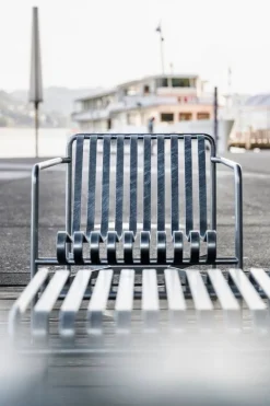 HAY Palissade fåtölj, låg, varmgalvaniserad