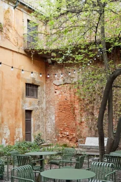 HAY Palissade matbänk, varmgalvaniserad