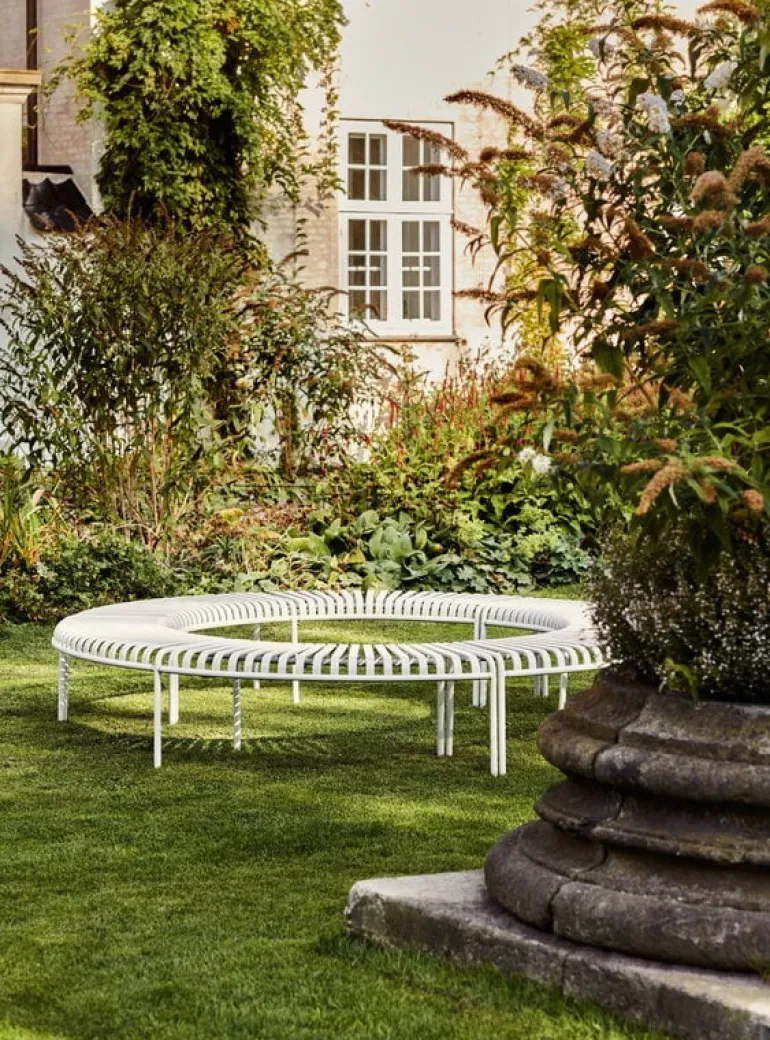 HAY Palissade Park bänk, himmelsgrå