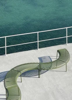 HAY Palissade Park bänk, oliv