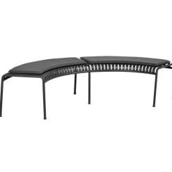 HAY Palissade Park bänkkudde, set om 2, antracit