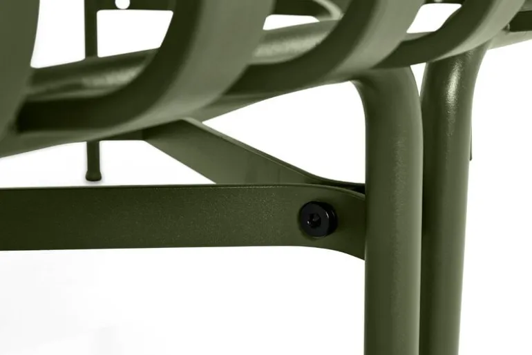 HAY Palissade Park matbänk, in-in, set om 2, antracit