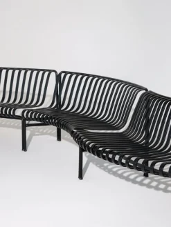 HAY Palissade Park matbänk, in-in, set om 2, antracit