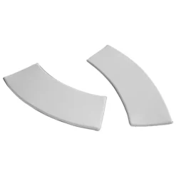 HAY Palissade Park matbänksdyna, in-ut, set om 2, himmelsgrå