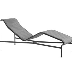 HAY Palissade Quilted dyna för solsäng, anthracite