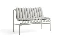 HAY Palissade Soft kviltad dyna för bänk, himmelsgrå