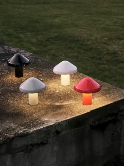 HAY Pao bärbar bordslampa, sval grå