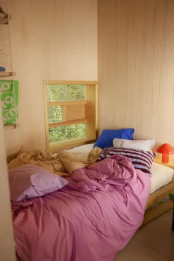 HAY Pao bärbar bordslampa, röd