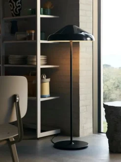 HAY Pao Steel golvlampa, mjuk svart
