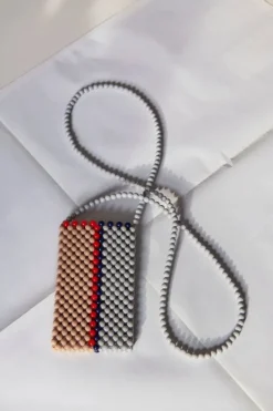 HAY Perla mobilväska, Krem