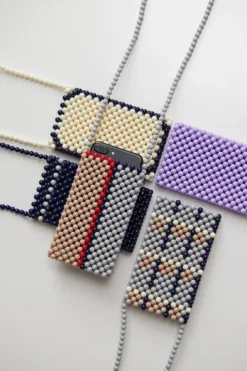 HAY Perla mobilväska, Milk