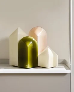 HAY Pier System 131 hylla, 1 kolumn, PS vit - aluminium